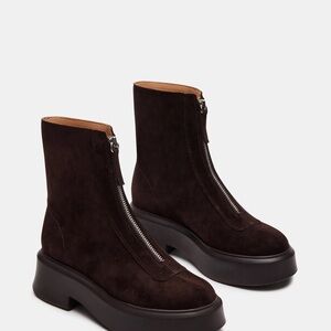 Steve Madden jones chocolate suede boot